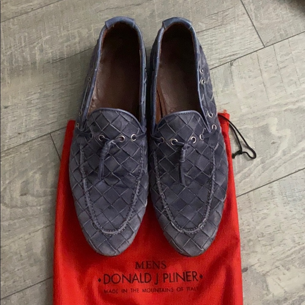 Slip on weave loafers